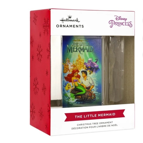 Hallmark The Little Mermaid Ornament Retro DVD - Picture 6 of 7